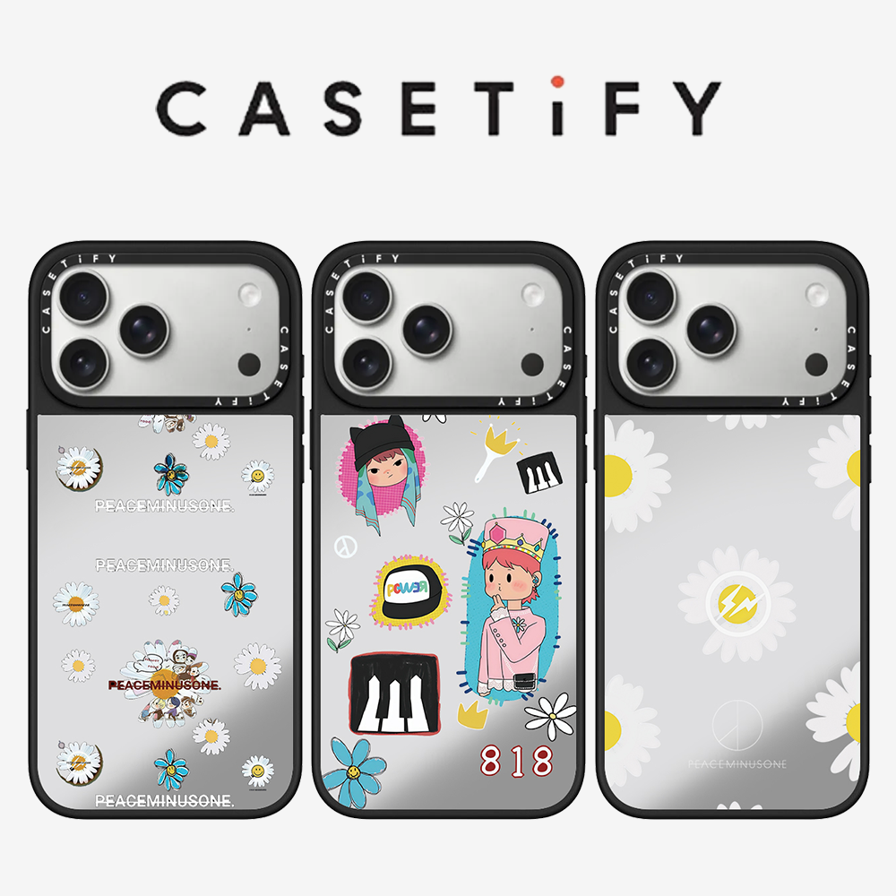 Peat Pellet Tray - CASETiFY PEACEMINUSONE Daisy Series Etui na