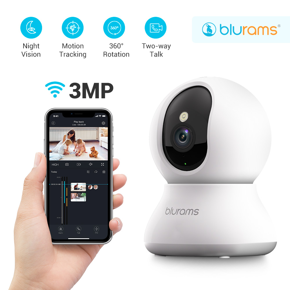 Eufy Camera E220 - blurams Kamera dla zwierząt 2K, 360
