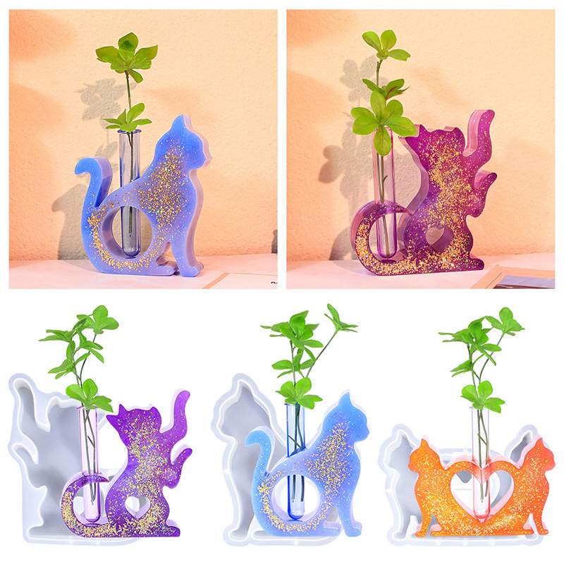 Propagation Station Vase - Formy żywiczne w kształcie kota Wazon