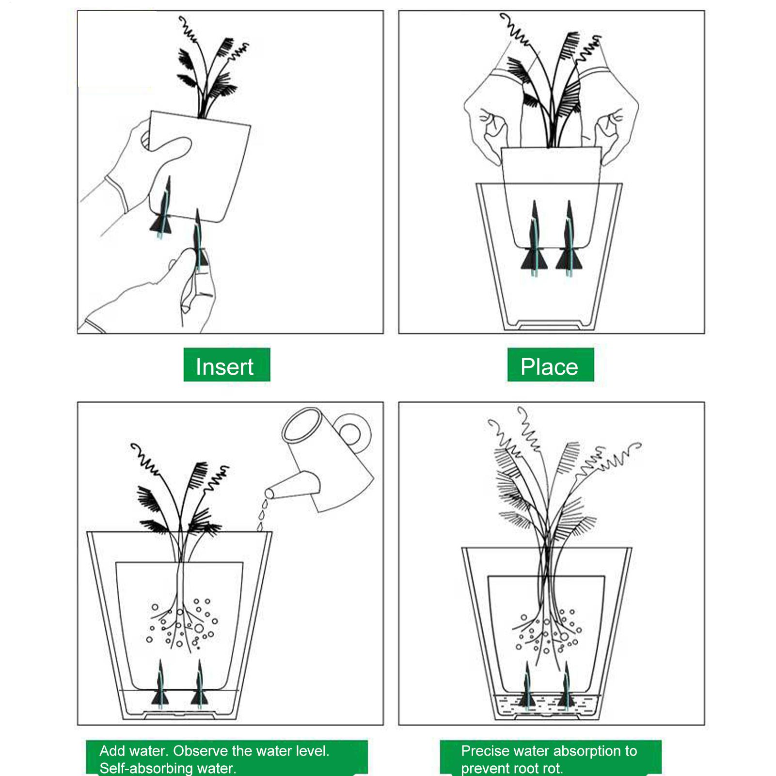 Samozraszające się wkładki do  – Self Watering Insert recenzja i cena