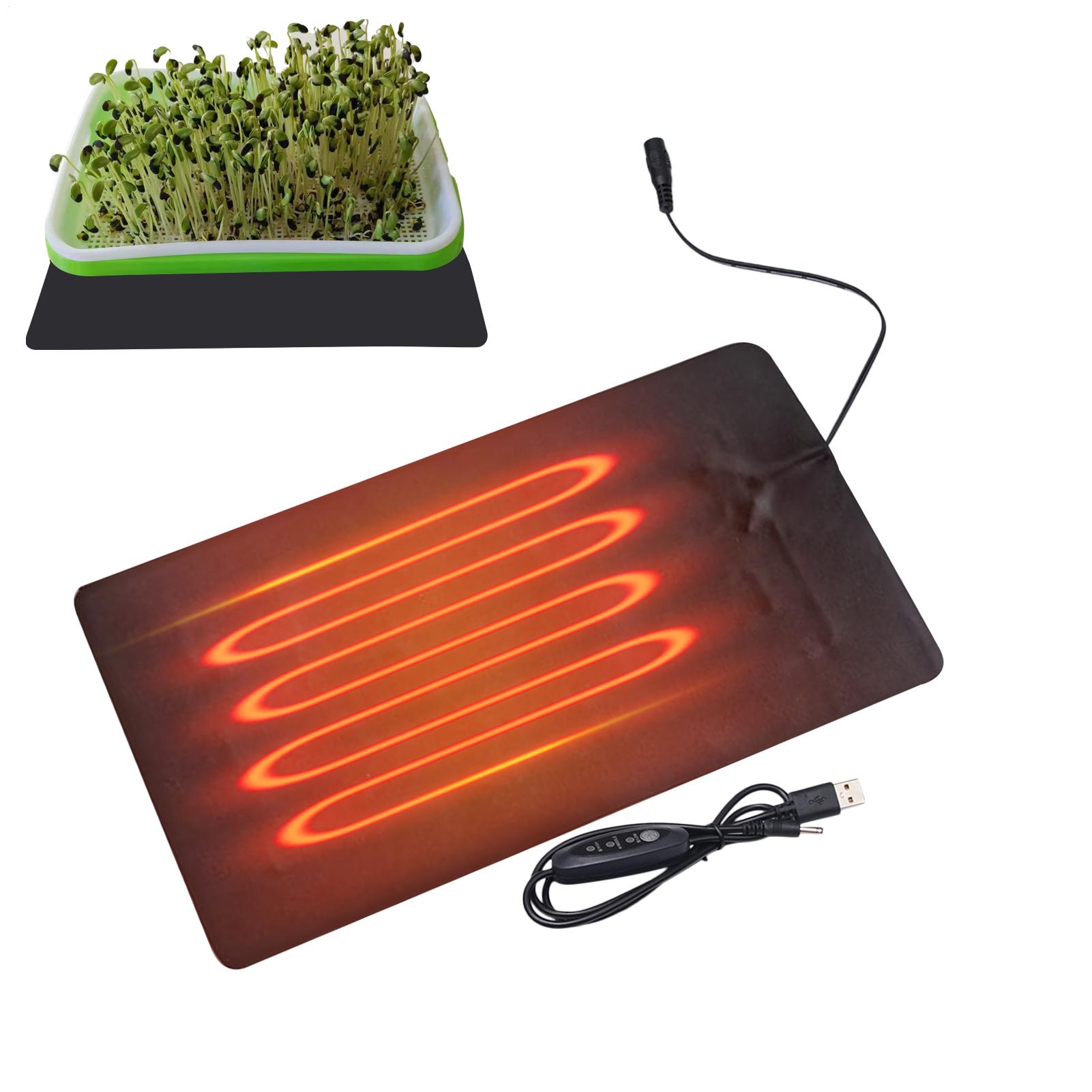 Maty grzewcze USB o mocy 8,5 W – Heat Mat Seedling recenzja i cena