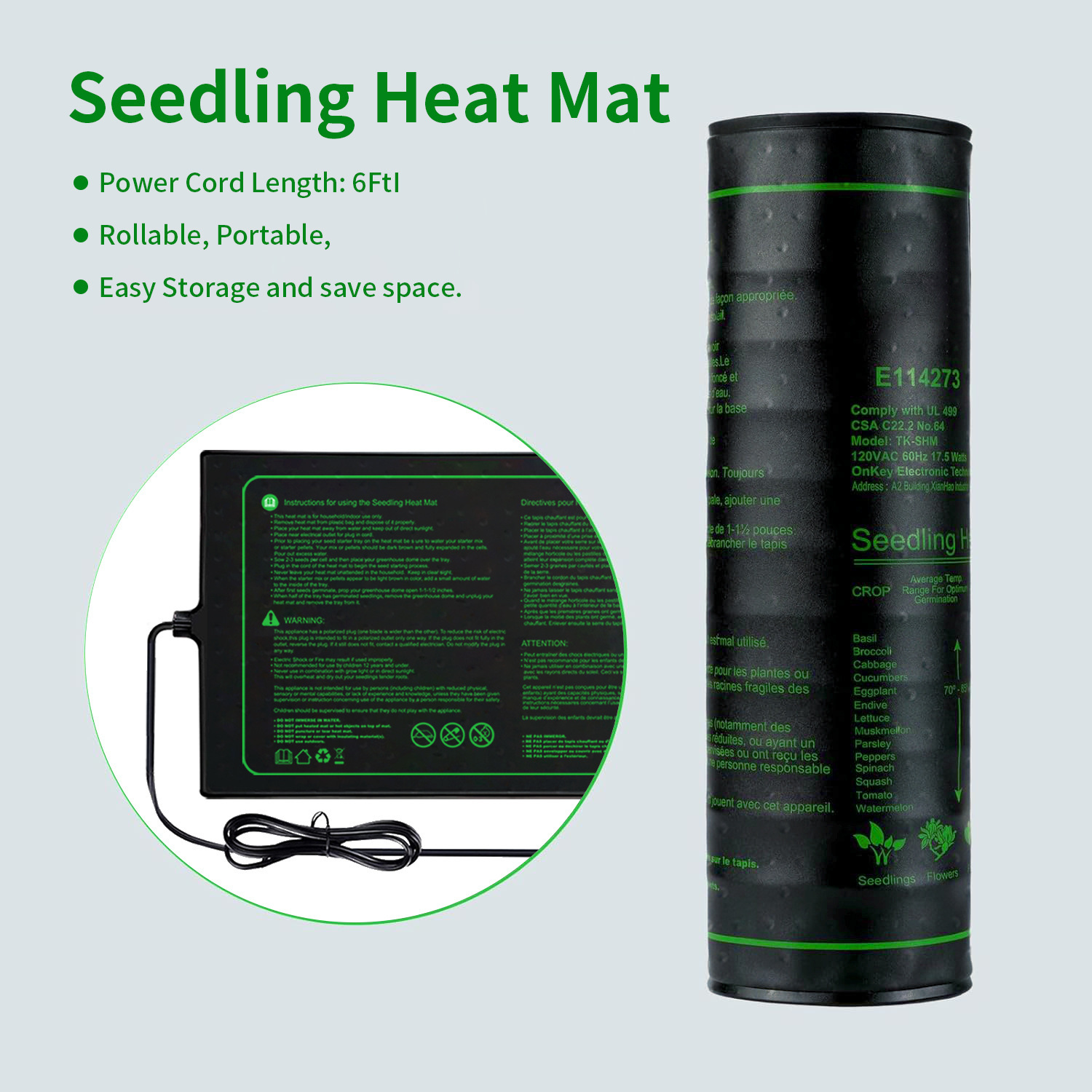 Podgrzewacz do sadzonek, wodoo – Heat Mat Seedling recenzja i cena